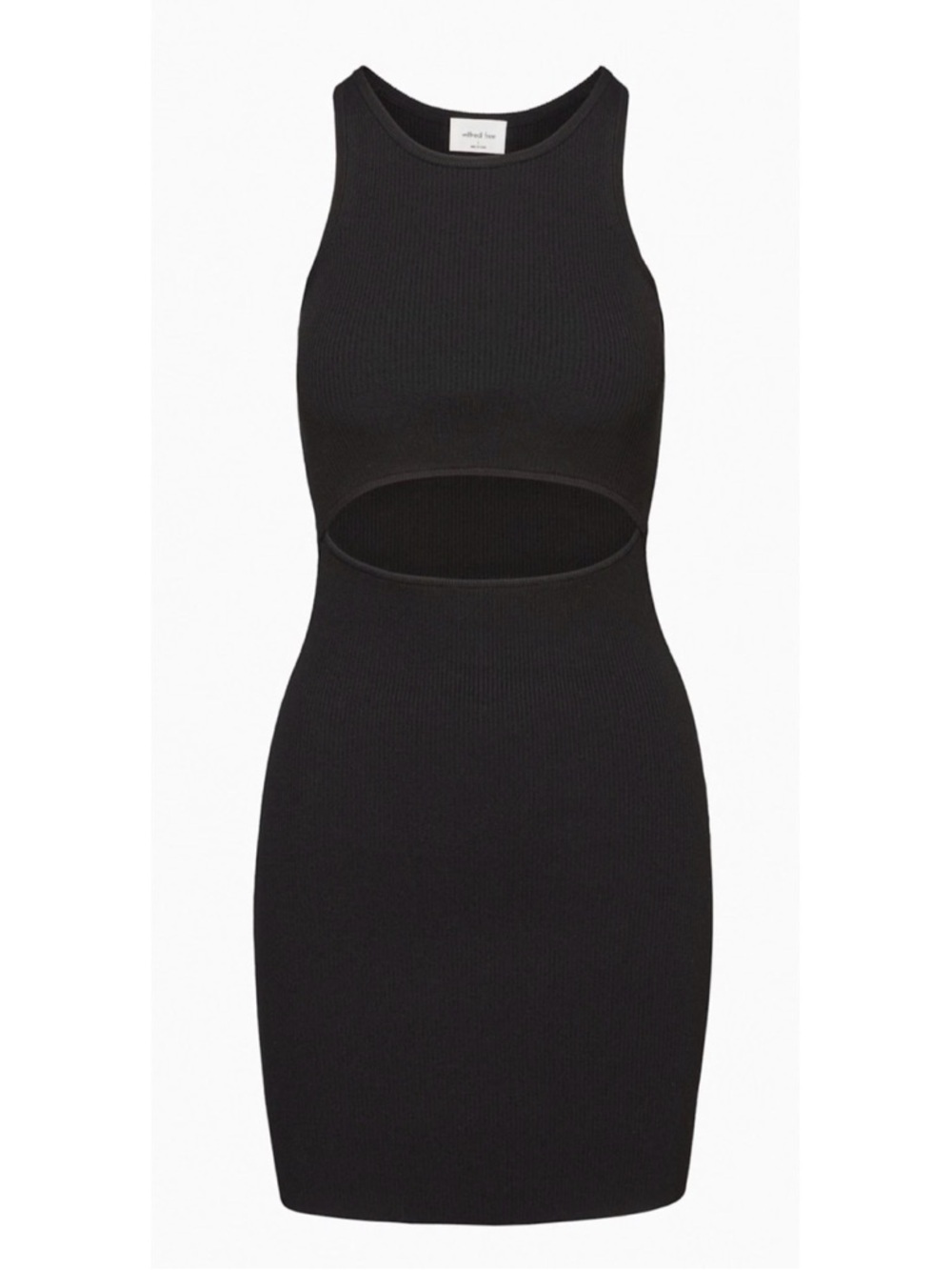 wilfred cut out knit dress | Dresses | Aritzia Wilfred Free Cutout Tank Mini Black 26C